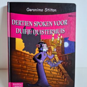 Tweedehands Geronimo Stilton Dertien spoken voor Duifje Duistermuis