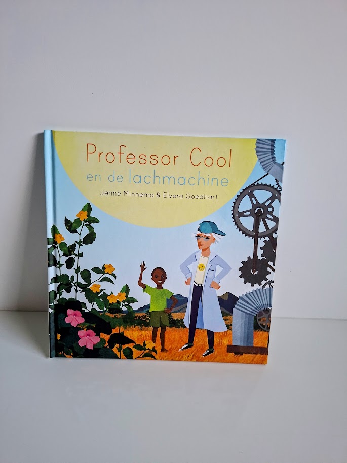 Tweedehands boekje Professor Cool en de lachmachine