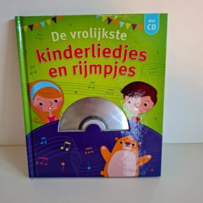 Tweedehands ,De vrolijkste kinderliedjes en rijmpjes  -  Greet Bombeke, Nini Juriëns Met CD