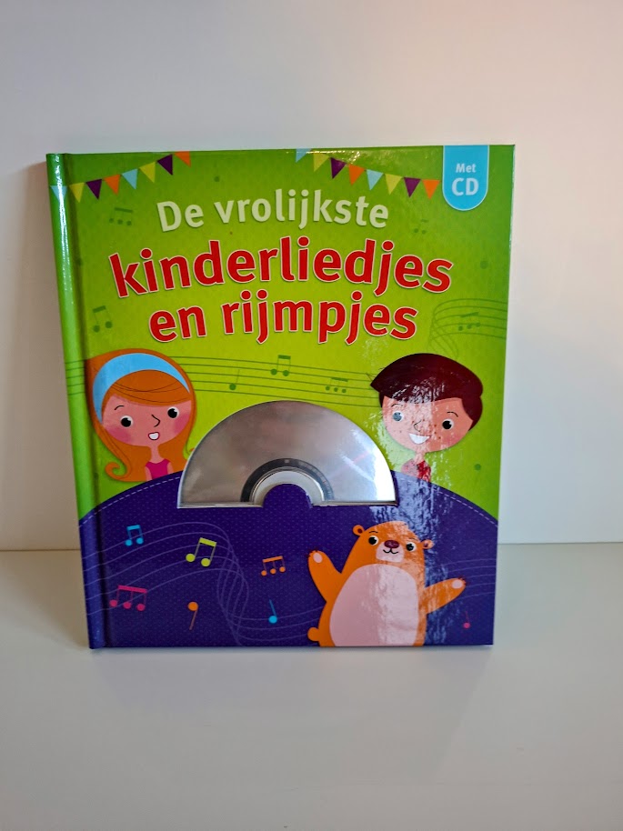 Tweedehands ,De vrolijkste kinderliedjes en rijmpjes - Greet Bombeke, Nini Juriëns Met CD
