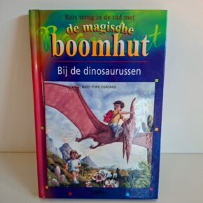 Tweedehands boekje Bij De Dinosaurussen Reis door de tijd met de magische boomhut